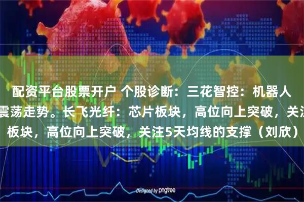 配资平台股票开户 个股诊断：三花智控：机器人概念，加速上涨，高位震荡走势。长飞光纤：芯片板块，高位向上突破，关注5天均线的支撑（刘欣）